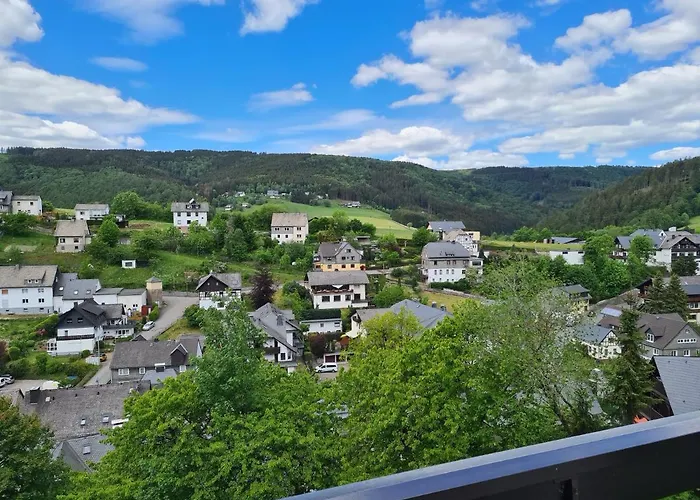 Panoramablick Schwalefeld Willingen (Upland)