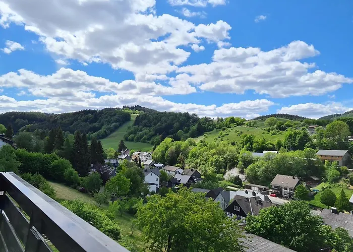 Panoramablick Schwalefeld Willingen